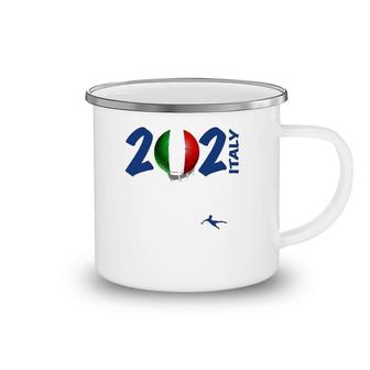 Italy Football Jersey - Italian Jersey Soccer National Team Camping Mug | Mazezy