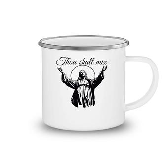 Jesus Thou Shall Mix Camping Mug | Mazezy