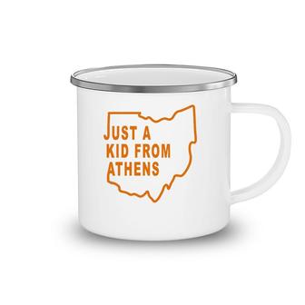 Just A Kid From Athens Ohio Cincinnati Joe Brr Tee Camping Mug | Mazezy