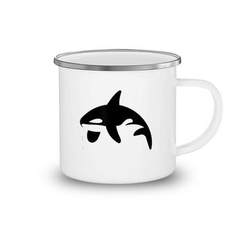 Killer Whale Orca Camping Mug | Mazezy