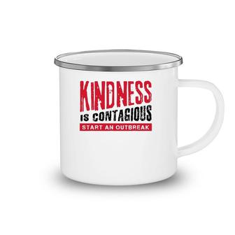 Kindness Is Contagious No Bully Be Kind Camping Mug | Mazezy