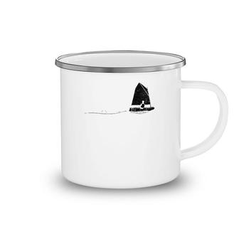 Laser Dinghy Sailing Upwind Speed Sail Boat Optimist Sailor Camping Mug | Mazezy