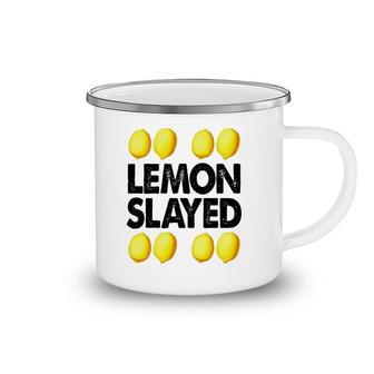 Lemonade Tee Lemonade Slayed Women Kids Camping Mug | Mazezy