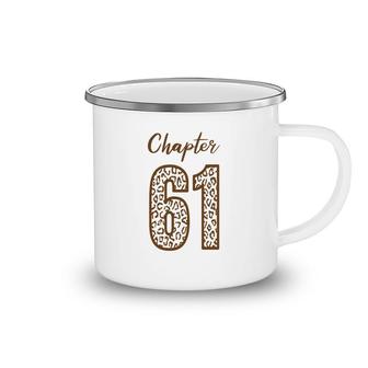 Leopard 61 Years Old Happy 61Th Birthday Gift Camping Mug - Seseable