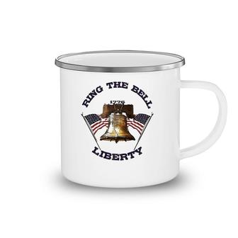 Liberty Bell Pennsylvania Philadelphia Philly 1776 Ver2 Camping Mug | Mazezy