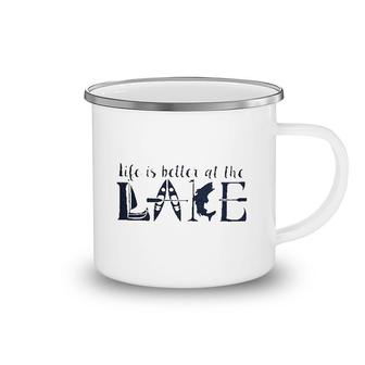 Life Is Better At The Lake Camping Mug | Mazezy
