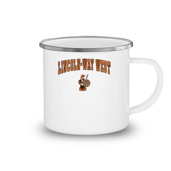 Lincoln-Way West High School Warriors C2 Ver2 Camping Mug | Mazezy