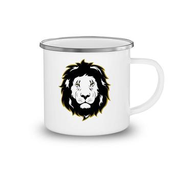 Lion Lover Gift Lion Gift Camping Mug | Mazezy