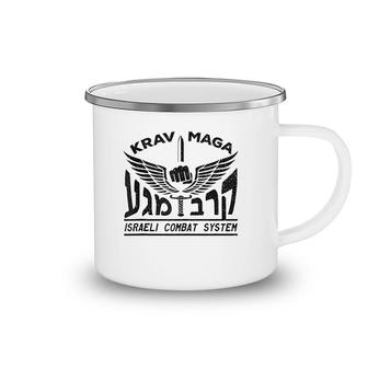 Logo Israeli Combat System Camping Mug | Mazezy