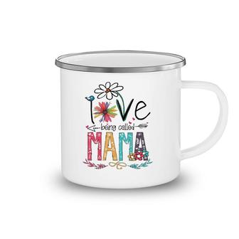 Lover I Love Being Called Grandma Mimi Nana Gigi Mama Tee Camping Mug | Mazezy