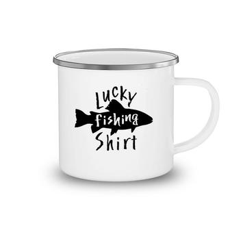Lucky Fishing Fish Camping Mug | Mazezy