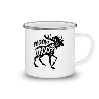 Mama Moose Women Mothers Day Family Matching Camping Mug | Mazezy