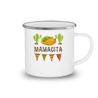 Mamacita Tacos Cinco De Mayo Cactus Mexican Fiesta Camping Mug | Mazezy