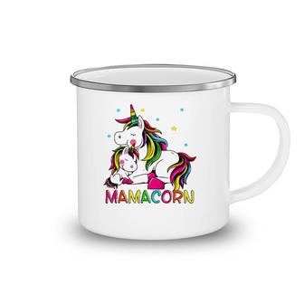 Mamacorn Mother's Day Unicorn Mom Mommycorn Women Camping Mug | Mazezy
