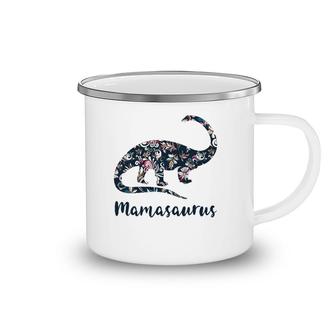 Mamasaurus Birthday Gift For Mom Mothers Day Gift Mama Camping Mug | Mazezy