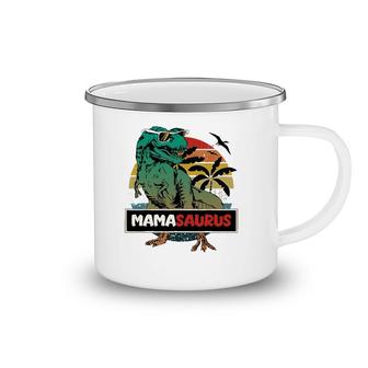 Matching Family Mamasaurusrex Mother's Day Mom Camping Mug | Mazezy