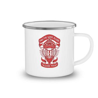 May The Good Blood Guide You Black Camping Mug | Mazezy