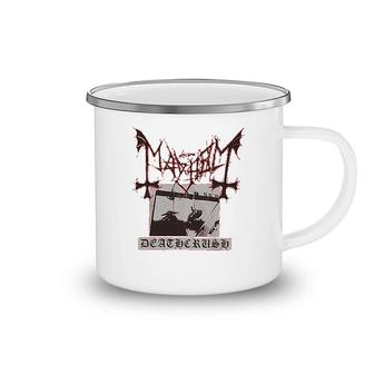Mayhem Deathcrush Camping Mug | Mazezy