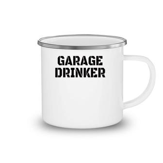 Mens Garage Drinker Humor Gift Vintage Funny Camping Mug | Mazezy