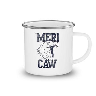 Meri Caw Eagle Head  Camping Mug
