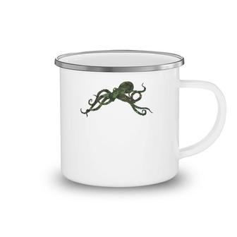 Military Octopus Camo Print Us Mollusc Veteran Men Gift Camping Mug | Mazezy