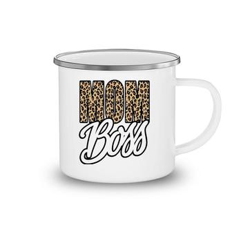 Mom Boss Mother's Day Gift Camping Mug | Mazezy