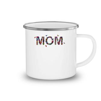 Mom Butterflies Mother's Day Sister Women Butterfly Camping Mug | Mazezy