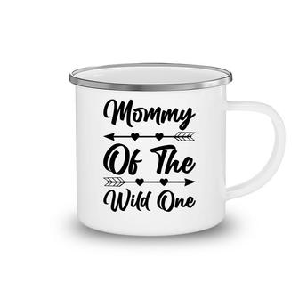 Mommy Of The Wild One Black 1St Birthday Camping Mug - Seseable