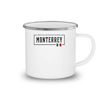 Monterrey City State Mexico Mexican Country Flag Camping Mug | Mazezy