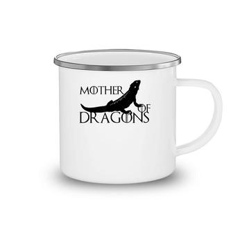 Mother Of Bearded Dragons Beardie Mom Reptile Pet Queen Gift Camping Mug | Mazezy