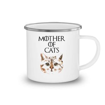 Mother Of Cats Fur Mom Cute & Unique Cat S500194 Ver2 Camping Mug | Mazezy
