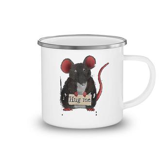 Mouse Or Rat Hug Me Camping Mug | Mazezy