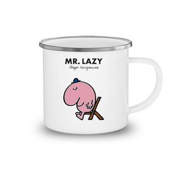 Mr Men Mr Lazy Roger Hargreaves Camping Mug | Mazezy