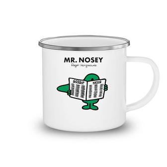 Mr Men Mr Nosey Roger Hargreawes Camping Mug | Mazezy