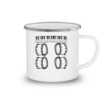Musical Back Massage - Let The Kids Give You A Massage Camping Mug | Mazezy