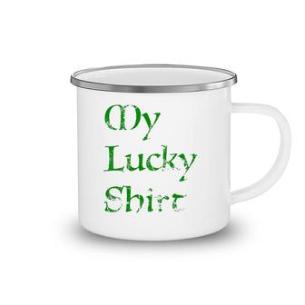 My Lucky St Patrick's Day Camping Mug | Mazezy