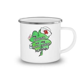 My Patients Are My Lucky Charm Cna Camping Mug | Mazezy