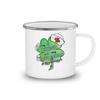 My Patients Are My Lucky Charms Housekeeper Camping Mug | Mazezy
