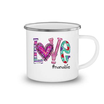 Nana Life Of Hearts Camping Mug | Mazezy