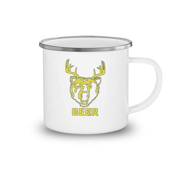 New Beer Deer Bear Sunny Mac Funny Tv Camping Mug | Mazezy
