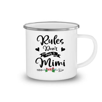 New Grandma Rules Don't Apply To Mimi Mother's Day Gift Camping Mug | Mazezy