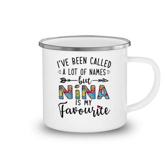 Nina Is My Favourite Name Camping Mug | Mazezy