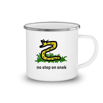 No Step On Snek Funny Camping Mug | Mazezy