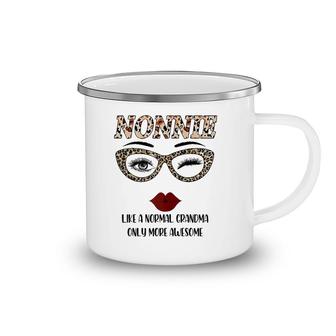 Nonnie Like A Normal Grandma Only More Awesome Mother's Day Camping Mug | Mazezy