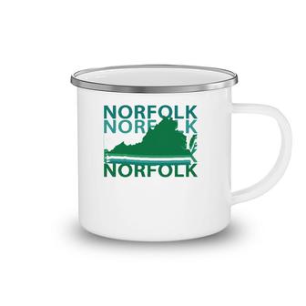 Norfolk Virginia Souvenirs Va Gift Camping Mug | Mazezy