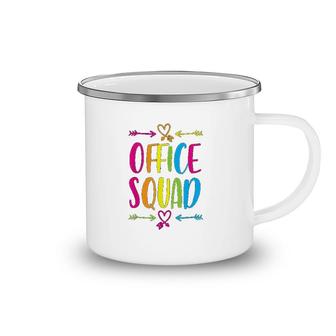 Office Squad Administrative Assistant School Secretary Gift Camping Mug | Mazezy