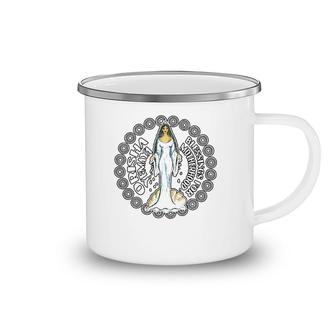 Orisha Yemaya Blessings Of Motherhood Camping Mug | Mazezy