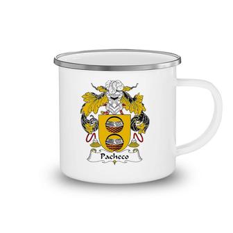 Pacheco Coat Of Arms Family Crest Camping Mug | Mazezy