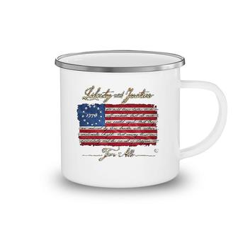 Patriotic Patriotic 1776 Betsy Ross Camping Mug | Mazezy