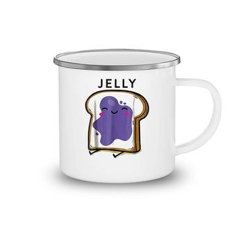 Peanut Butter Jelly Matching Bff Tees Best Friend Camping Mug | Mazezy